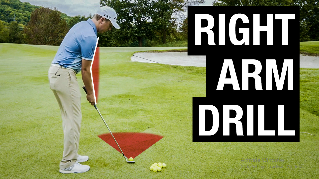Spin Your Pitches and Chips One Arm Drill Performance Golf