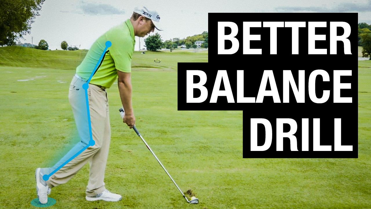 Better Balance and Swing Speed FLAMINGO Drill Performance Golf