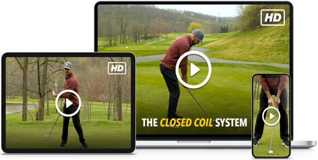 וכו כוח תקתק closed coil technique golf swing חציל בן זוג מרושל