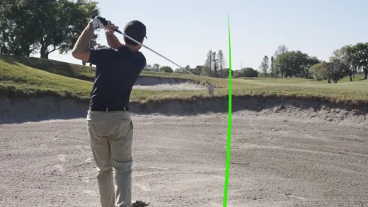 The StraightAway clipped to a club