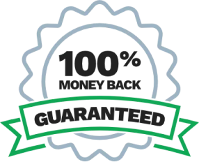 100% Money Back Guarentee Seal