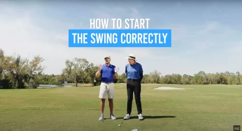How to start the swing correctly