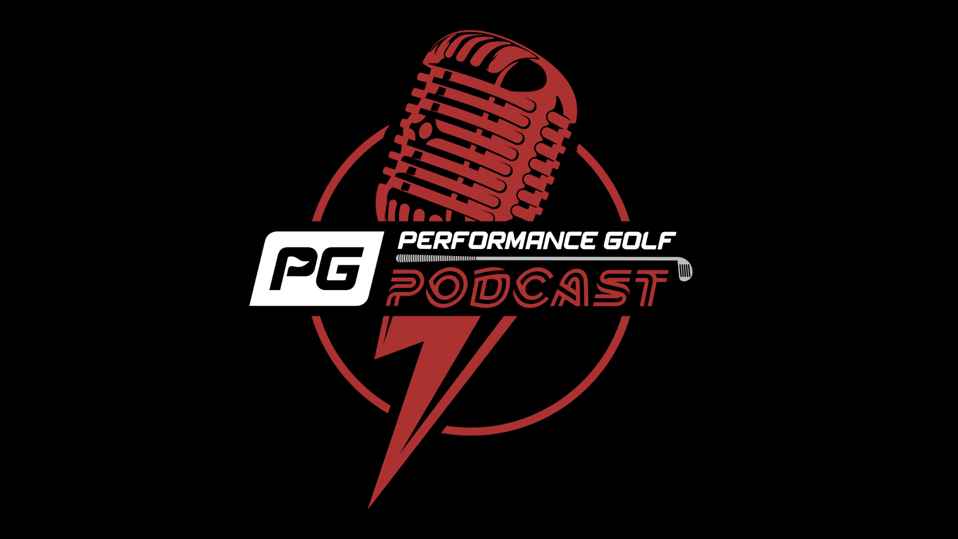 Performance golf podcast logo