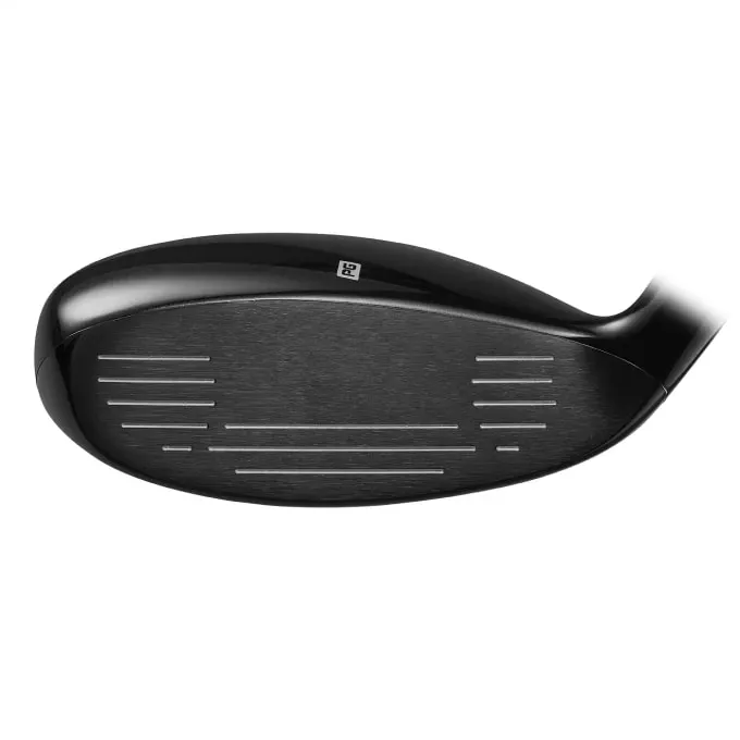 Close-up of the AnyLie Hybrid club shaft, available in different options of stiffness.