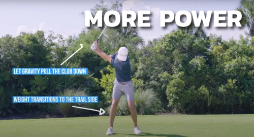 Performance Golf YouTuber and coach Grant Horvat showcases how to generate more effortless power in the golf swing.