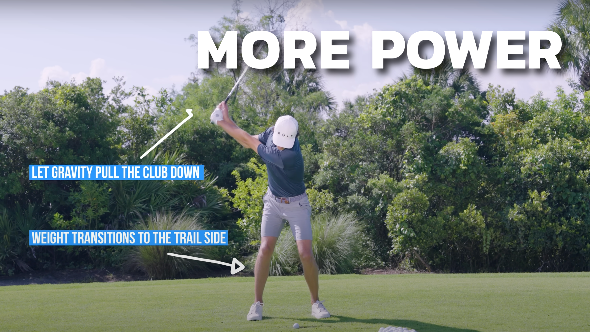 Performance Golf YouTuber and coach Grant Horvat showcases how to generate more effortless power in the golf swing.
