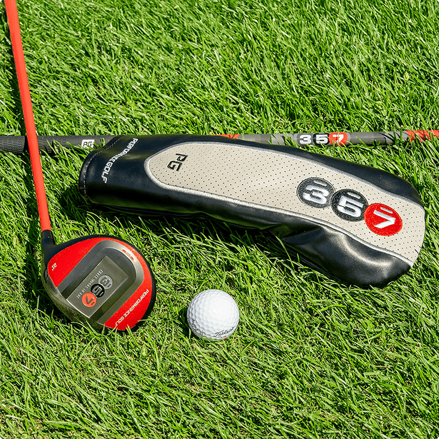 Close up of the click stick driver shaft and 10 speed clicker