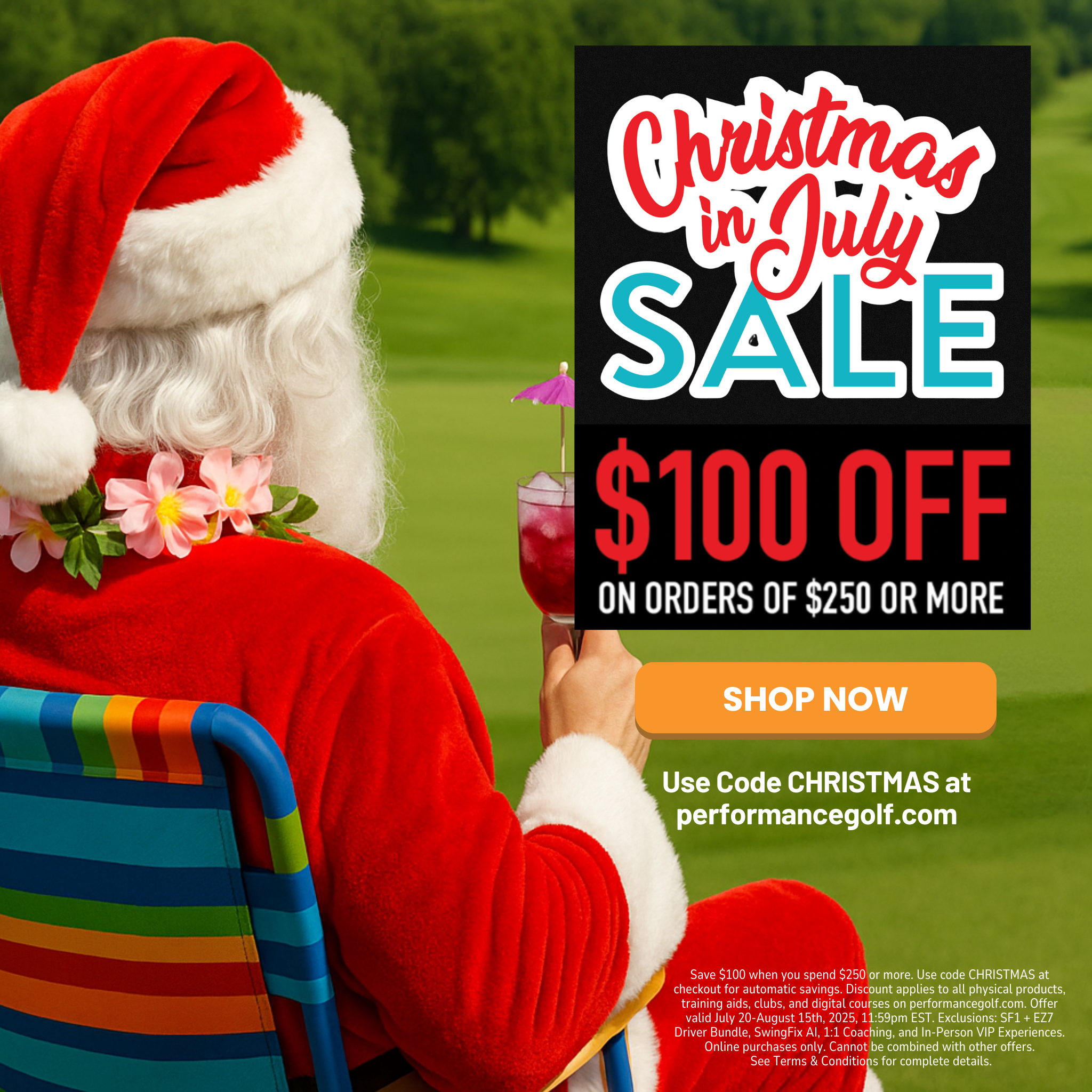 Christmas In July - Performance Golf