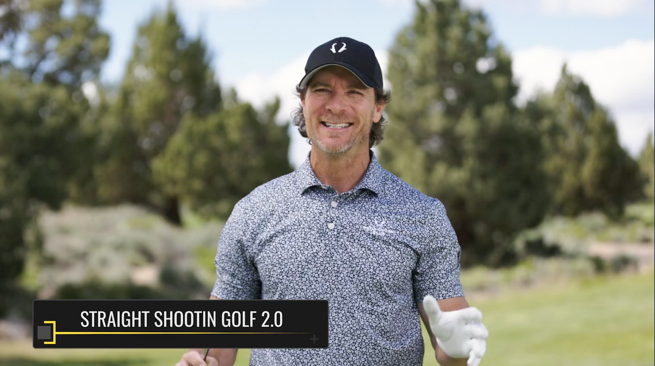 Renowned golf coach Jeff Ritter in the Straight Shootin' Golf 2.0 Golf Training.