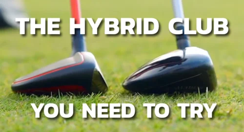 The Performance Golf 357 Fairway Hybrid side-by-side comparison with another hybrid.