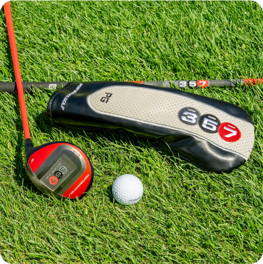 Close up of the click stick driver shaft and 10 speed clicker