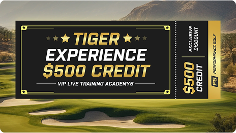 Image shows the third digital bonus included with purchase - Exclusive access to the performance golf app.