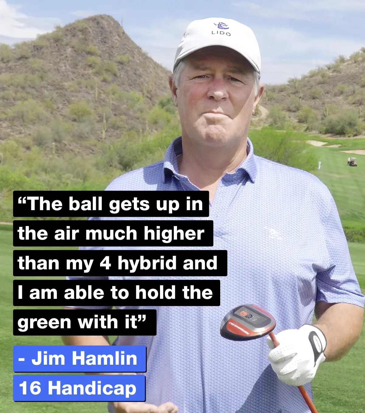 Golfer Scott H giving his testimonial on The SF1.