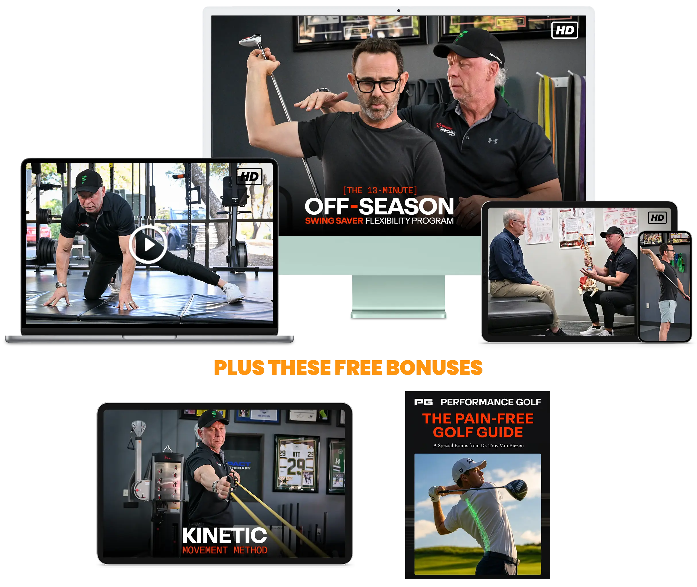 Image featuring Andrew Rice's Smart Distance System training course, shown on a desktop, laptop, and mobile device.