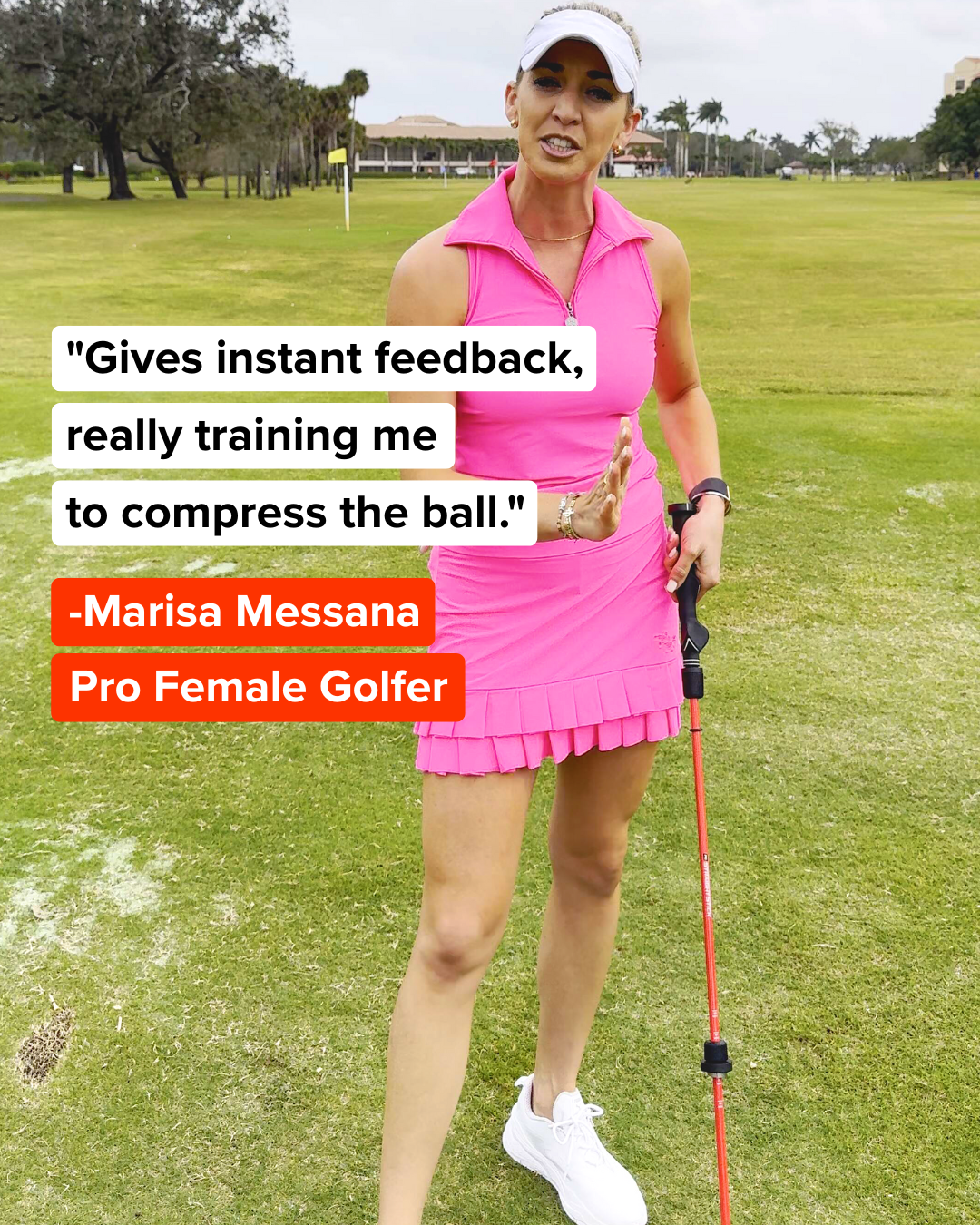 Golfer Lonny C giving his testimonial about he SF1