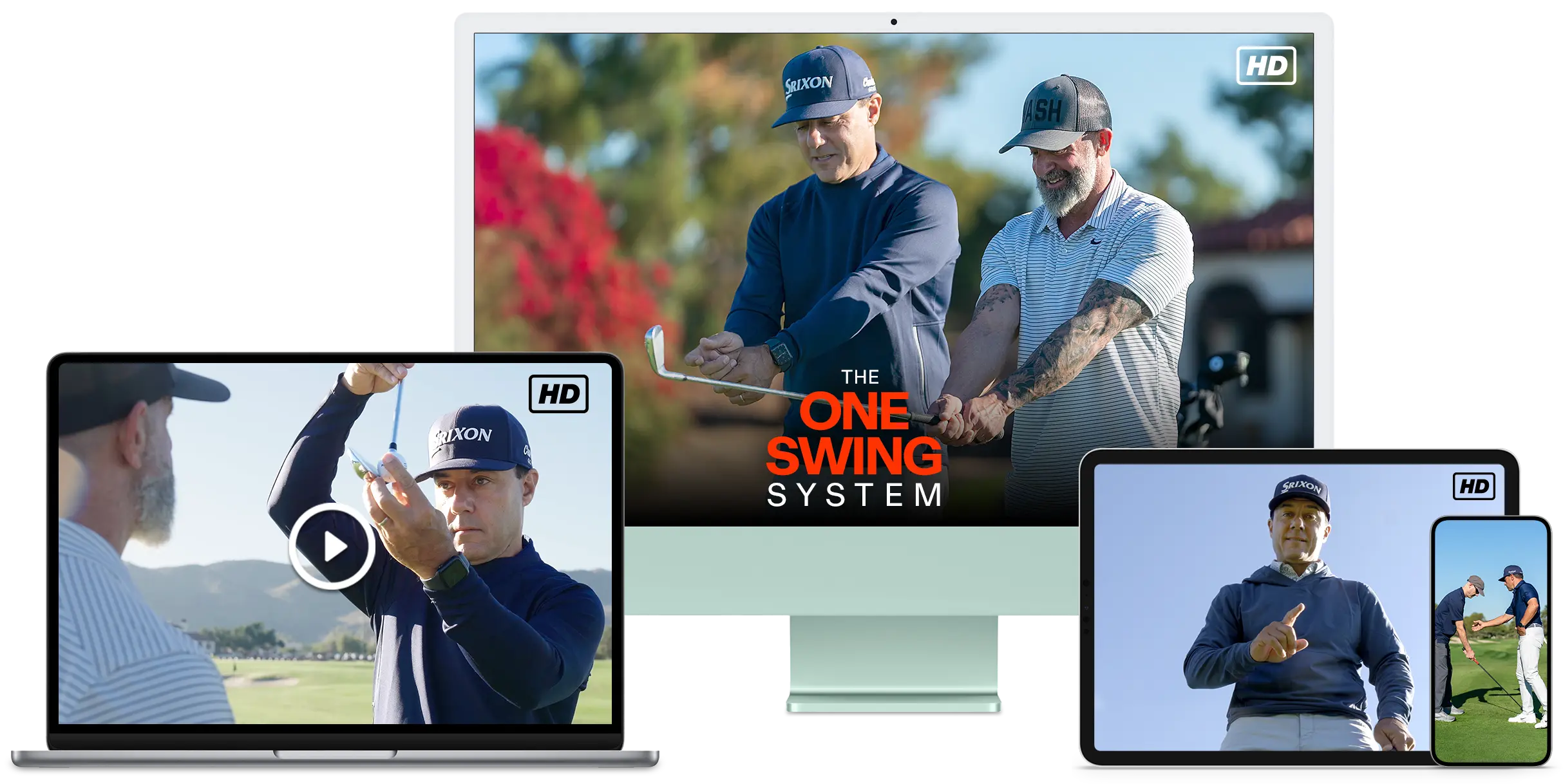 Image featuring Andrew Rice's Smart Distance System training course, shown on a desktop, laptop, and mobile device.